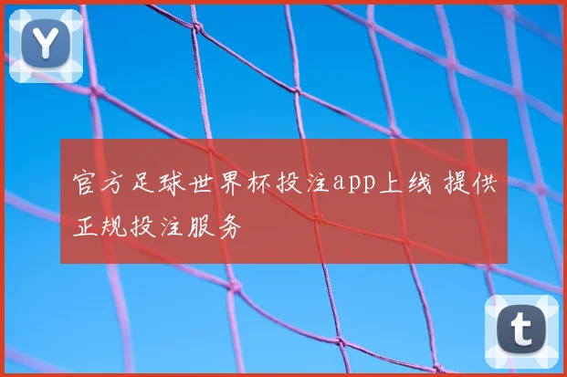 官方足球世界杯投注app上线 提供正规投注服务
