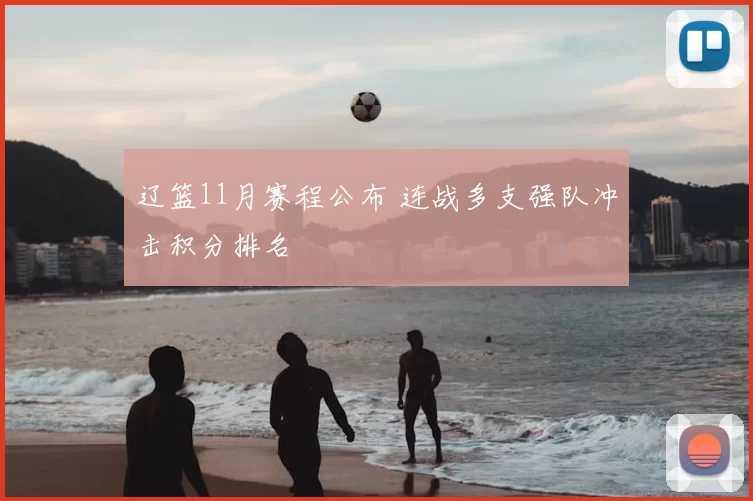 辽篮11月赛程公布 连战多支强队冲击积分排名