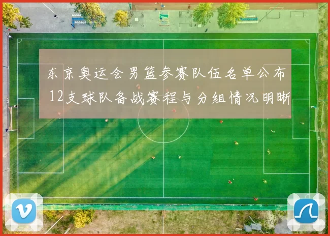 东京奥运会男篮参赛队伍名单公布 12支球队备战赛程与分组情况明晰